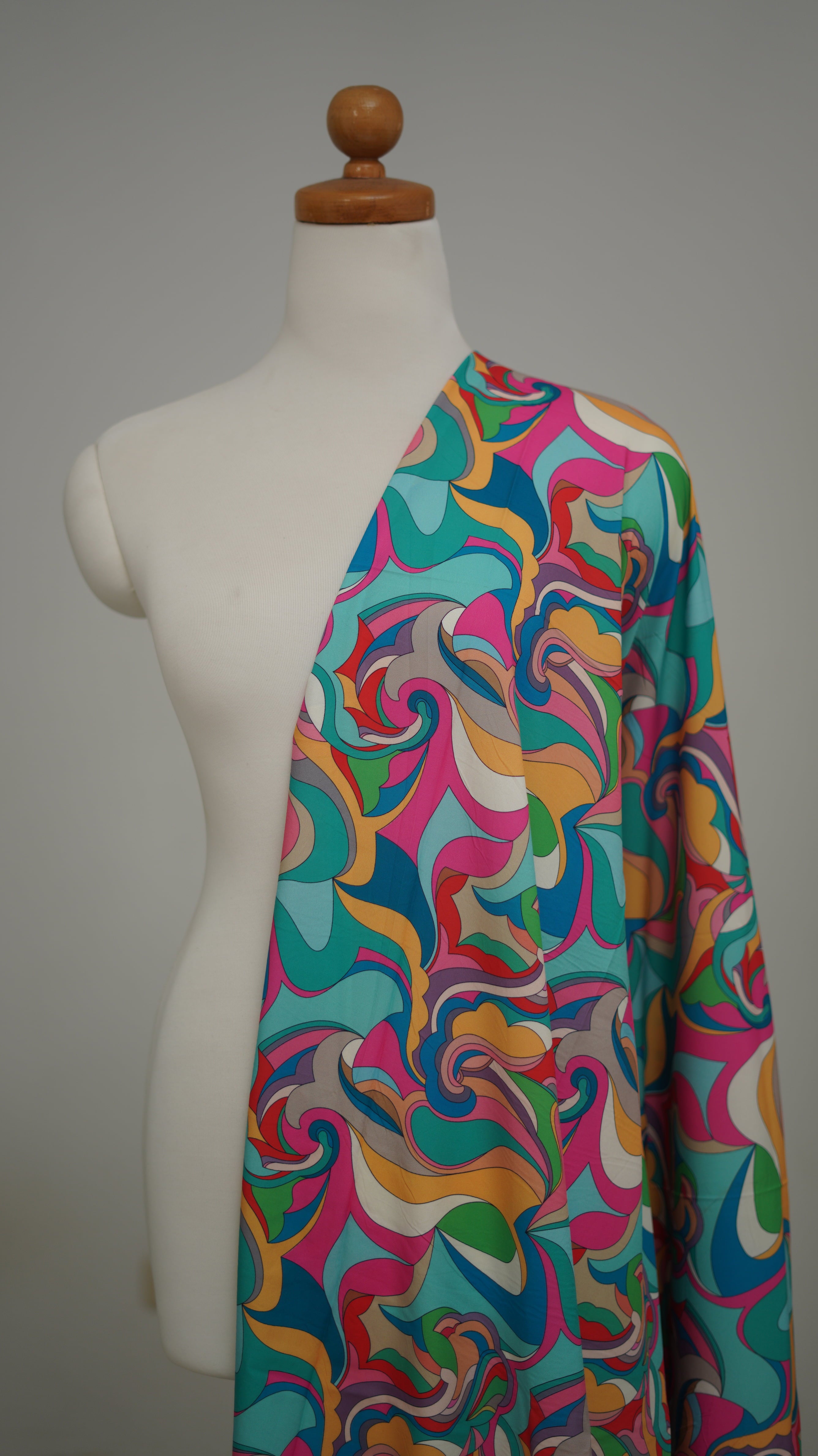 coupon 1.5 metres | tissu soft primtemp/été pour robe