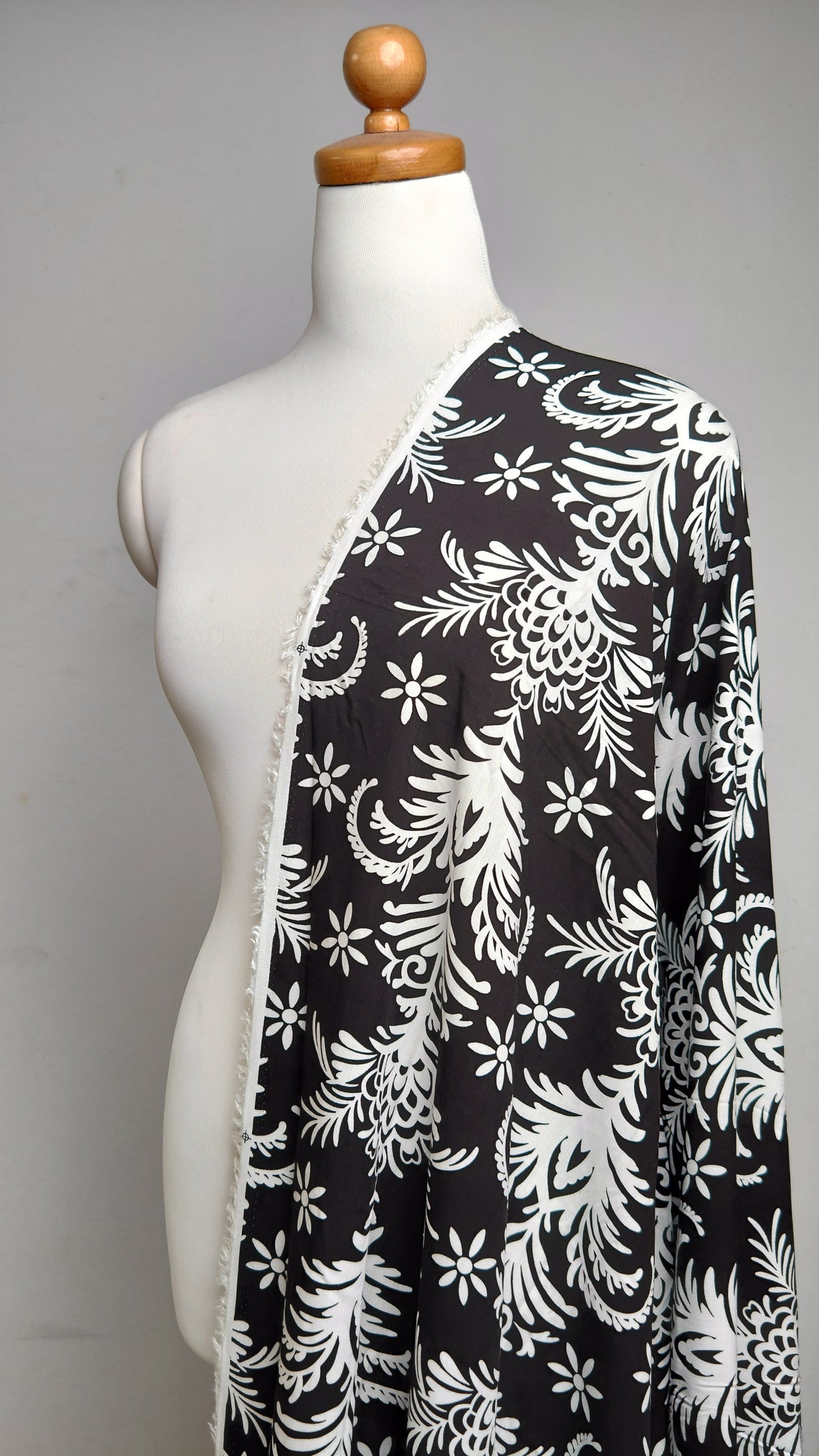 coupon 3 metres | tissu viscosse coton | été / printemp pour robe | Prix pour le coupon entier