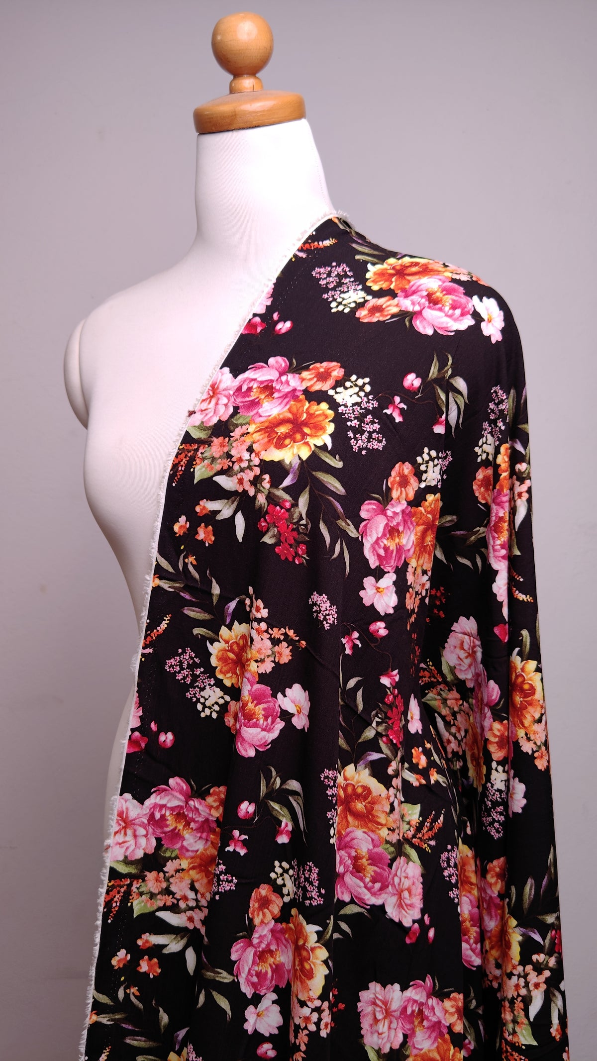 coupon 3 metres | tissu lin | tissu pour robe ou chemise | été / printemp | Prix pour le coupon entier