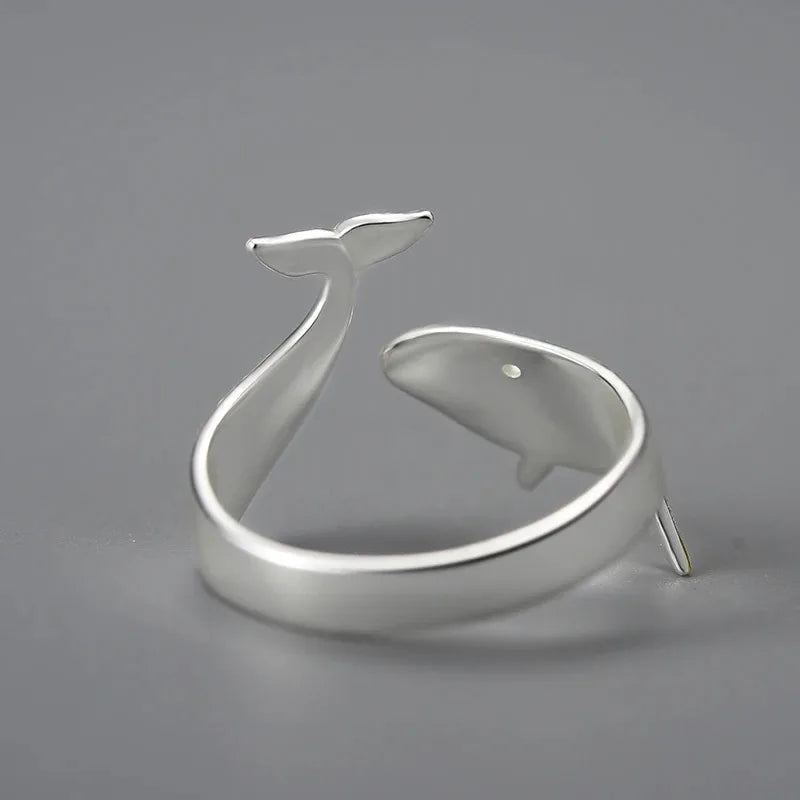 Bague en argent émaillé